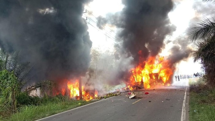 Lima Fakta Kecelakaan Maut Bus ALS dan Truk Tangki di Sumatera Selatan