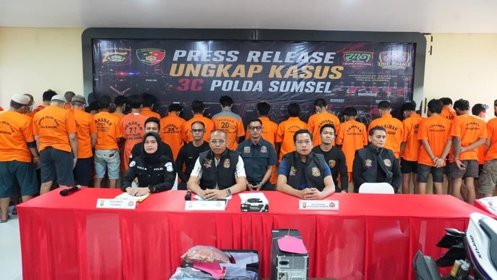 Polda Sumsel Ungkap 123 Kasus Pencurian Selama Mei 2026, Ratusan Pelaku Berhasil Diamankan