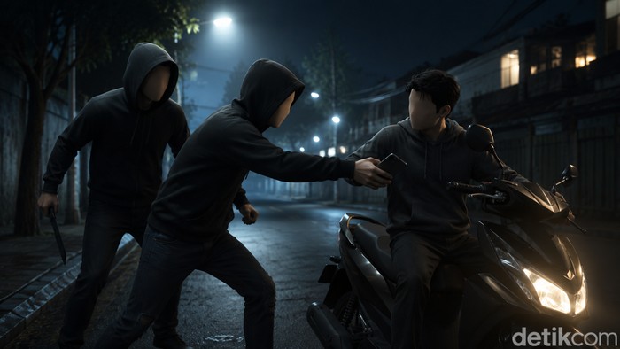 Pemotor Dikejar Sekelompok Orang hingga Tabrak Warung di Tebet, Polisi Turun Tangan